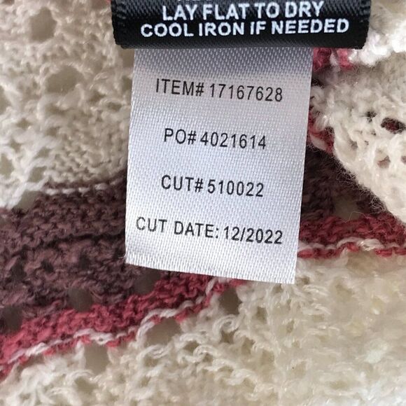 Torrid Open Stitch Pullover V-Neck Cinched Front Sweater Women's Plus Size 2/2X - Picture 12 of 12